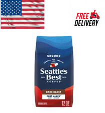 Seattle s Best Dark Roast Ground Coffee Post Alley 12oz Single Pack
