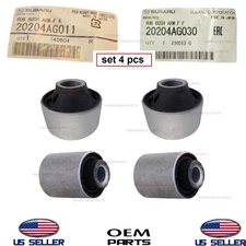 4pcs set Genuine OEM Front Lower Control Arm Bushing 2006-2018 Subaru