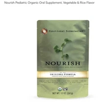 Nourish Organic Tube Feeding Formula Functional Formularies Case Of 24 Pouches