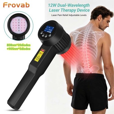 Medizinisches MLS Lasertherapiegerät 12W 808nm 905nm LLLT Photobiomodulation