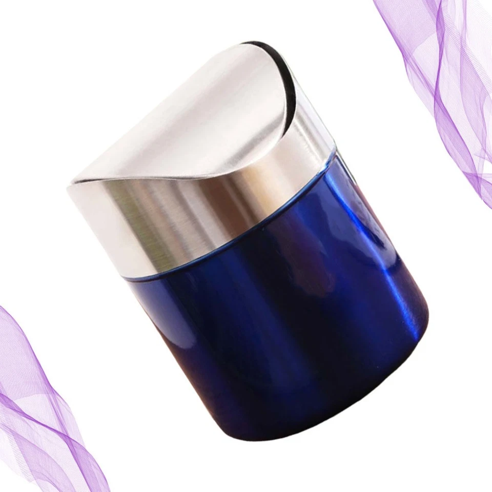  3 Pcs Kleiner Mülleimer Küche Tischmülleimer Büromüll Können Abfallbehälter - Bild 3 von 4