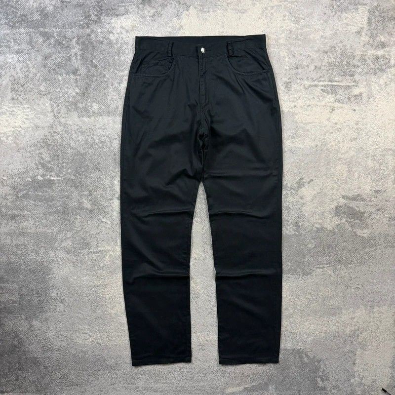Vintage YSL Chino Trousers Men’s W34 L34 90s Straight Leg Made in Hong Kong