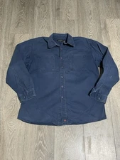 Jesse James Industrial Workwear Men’s Long Sleeve Button Up Size Large