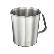 18/8 Stainless Steel Measuring Cup with Handle and Pour Spout, Commercial Kit...