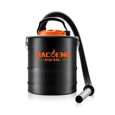BACOENG Ash Vacuum, 4 Gallon Vacuum for Pellet Stoves, 4