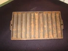 ANTIQUE CAST IRON GRISWOLD NO.22 CORN BREAD STICK PAN ERIE PA USA NR
