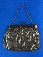 Vintage Gold Metallic Mesh Purse