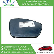 Glace de rétroviseur Peugeot 208