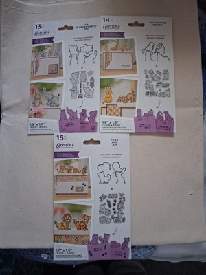 Zwillinge Bastler Begleiter Stempel und Stanzen Konvolut