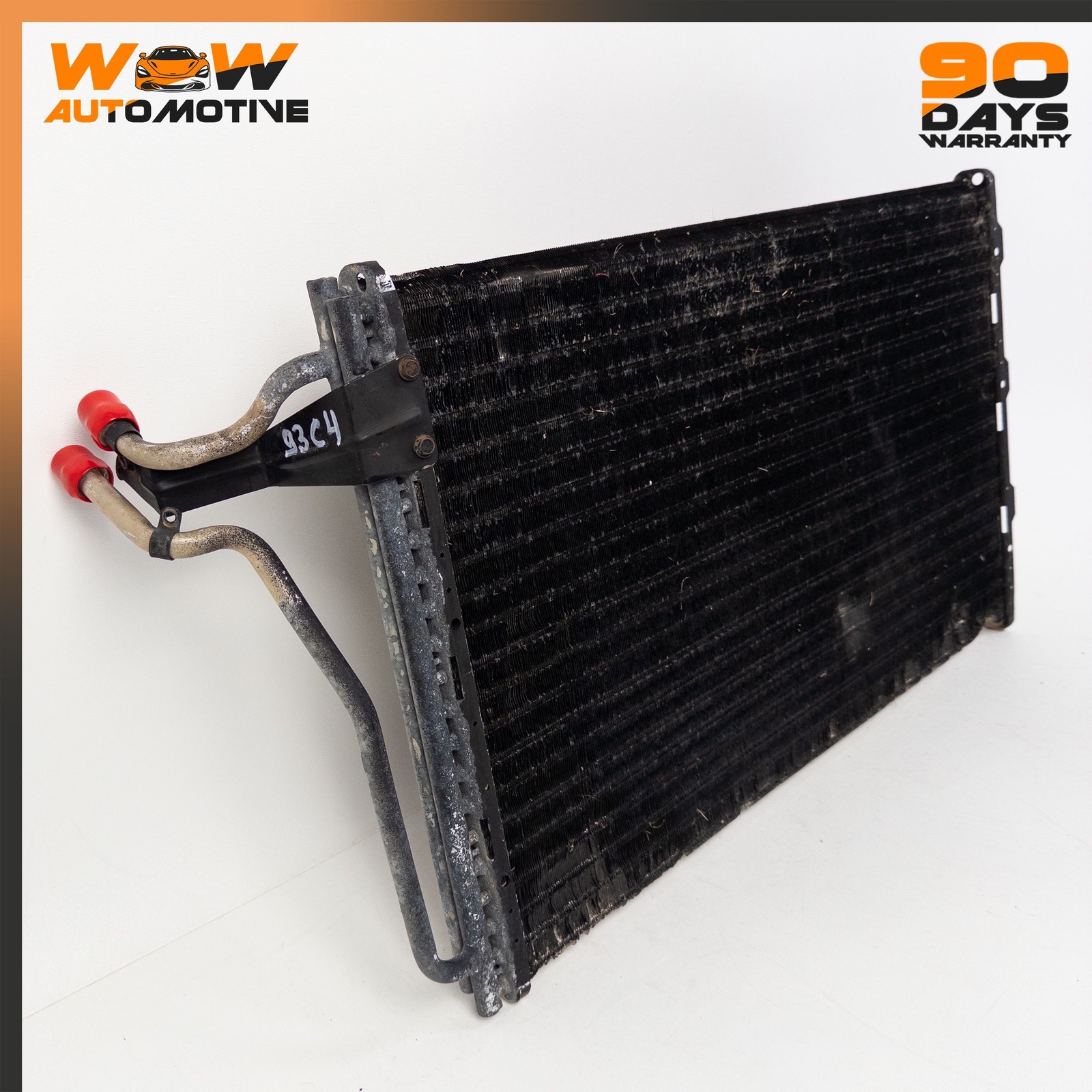 90-93 CHEVROLET CORVETTE C4 AC AIR CONDITIONING CONDENSER COOLER ASSEMBLY OEM