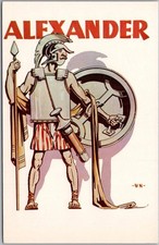 1959 COCKTAIL Alcohol Postcard "Brandy ALEXANDER" Artist-Signed Walter Nichols