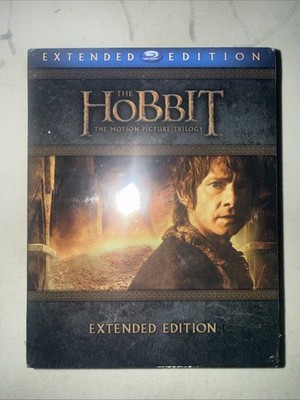 The Hobbit Trilogy - Extended Edition Blu-ray Martin Freeman NEW