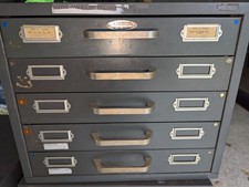 NEUMADE 5-Drawer STACKABLE Storage File Cabinet with 5 rows 15.5x12x13