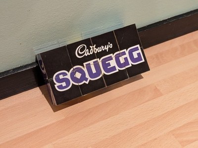 Cadburys' Quegg Puzzle Spiel. 90er / 00er Jahre Merchandise