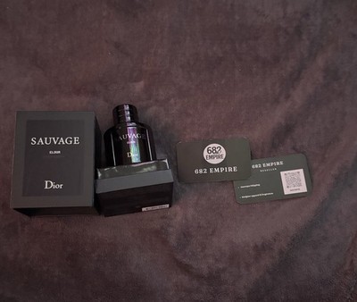 Dior Sauvage Elixir Fragrance for Men 3.4 fl oz Regular Size Eau de Parfum