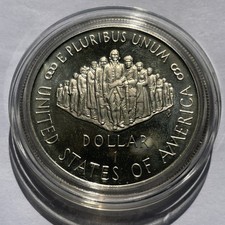 USA Box  1  DOLLARO 1987 Stati uniti - Liberty - ARGENTO- PROOF UNC