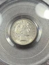 PCGS AU55 1904 BARBER DIME BRIGHT WITH NICE LUSTER