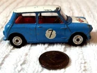 CORGI "VINTAGE" DIECAST MODEL (MORRIS MINI-COOPER COMPETITION CAR) CAT 227/USED