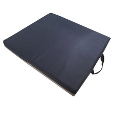 Meridian Gel Wheelchair Cushion with Water Resistant Cover, 16" x 18" x 2", C...