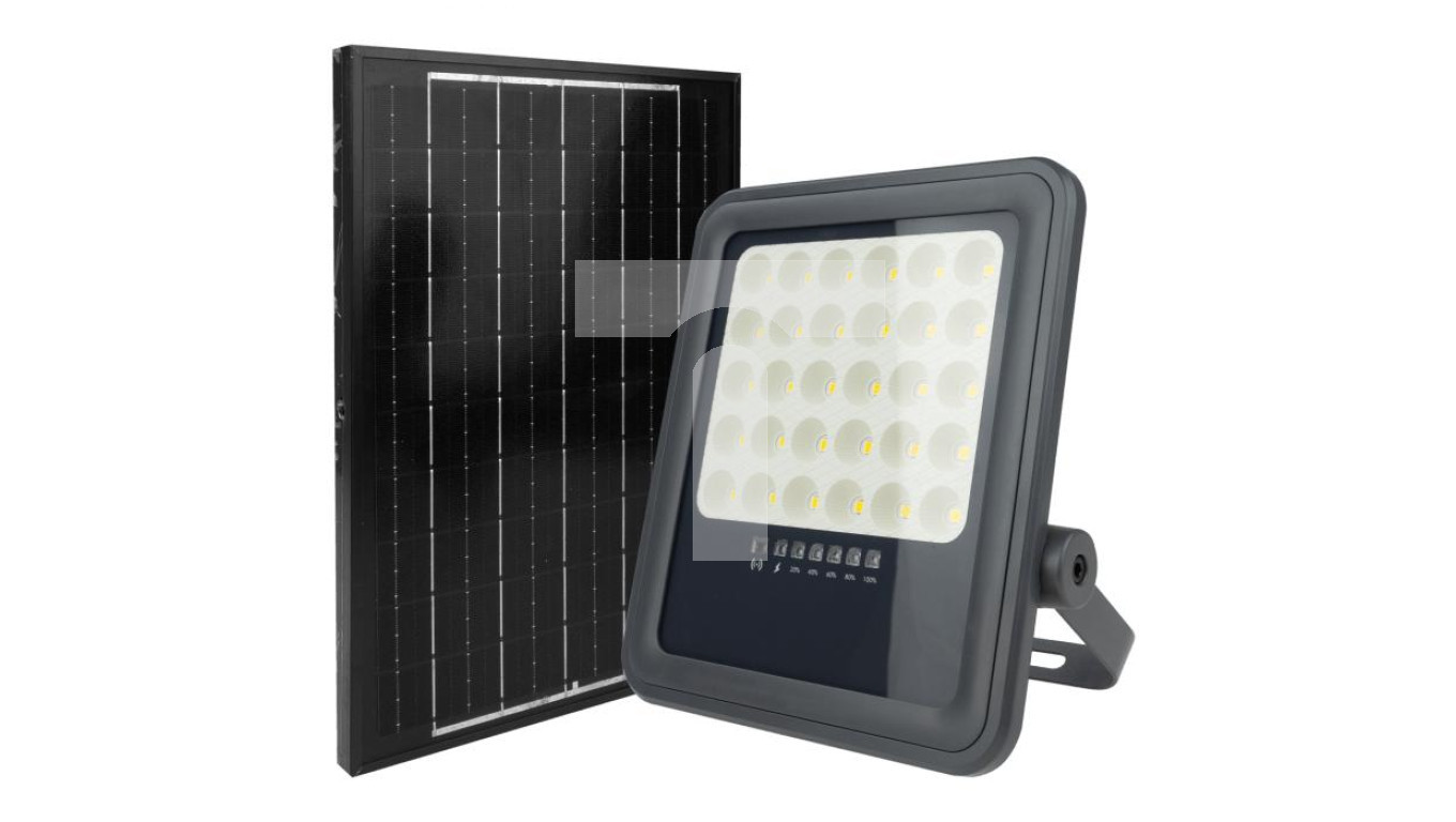 100W 4000K ABS LED floodlight with P. SOLAR /T2UK
