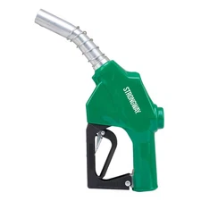 Strongway Auto-Shutoff Fuel Nozzle, 1in. Inlet, 1-1/8in. O.D., 30 GPM