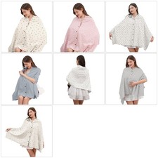 Breathable Cotton Nursing Cover for Mother Portable Breastfeeding Towel Apron