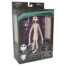 Nightmare Before Christmas Pajama Jack Skellington Action Figure Best Of NBX New