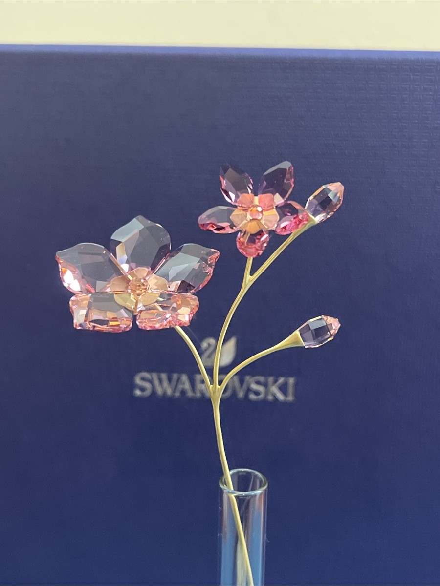 Swarovski Garden tales - Cherry Blossom & Vase Bud 5557797 Mint in