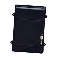 Wall Hanging Mailbox Postbox Multifunctional Hollow Backplate Letter Box for