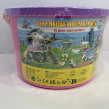 Tree House & Pool Party Creative Toy Building Block Sets 6+ (EP Exercise N Play)