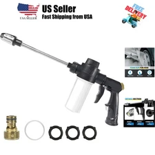High Pressure Foam Gun for Garden Hose, Car Wash Soap Sprayer with 3.5oz/100c...