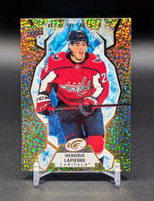 2021-22 Upper Deck Ice Hockey #121 Hendrix Lapierre Gold Variant Rookie Card. rookie card picture
