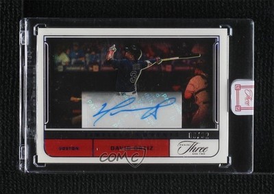2022 Panini Three and Two Timeless Moments Full Count 8/32 David Ortiz HOF uk2