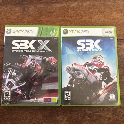 Jeu Sbk 08 Sur Xbox 360 – Course De Moto, Milestone, Très Bon état, Complet