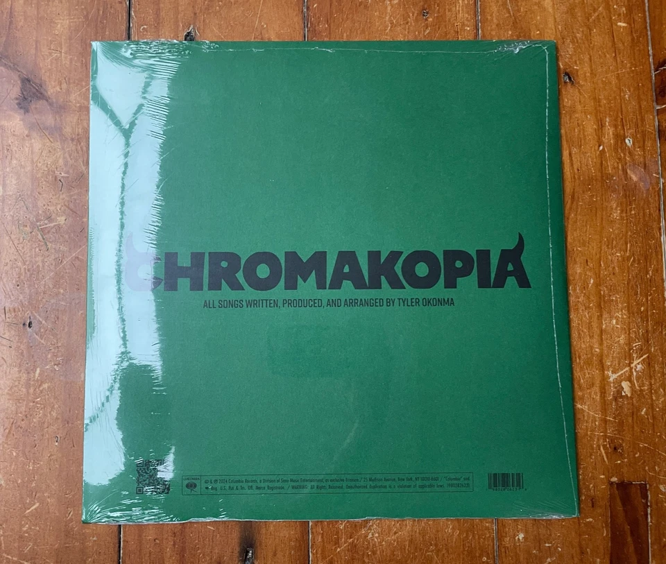 Tyler the Creator “Chromakopia” Green Test Pressing Double LP — Limited/Numbered - Image 4 of 4
