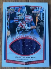 2015 Upper Deck Future Swatch Patch – Devonte Stricklin – USA Football - Relic