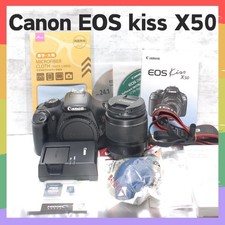 Beginner-friendlyCANON EOS Kiss X50 Lens Kit