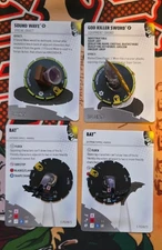 HEROCLIX LANTERN LEGACY EQUIPMENT LOT GOD KILLER SWORD