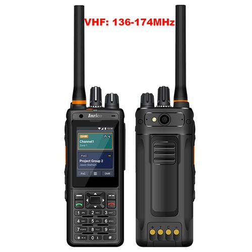 Inrico IRC380 4G Android DMR UHF VHF Radio Rugged Phone Walkie Talkie Waterpoof - Picture 14 of 14