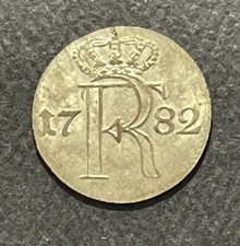 1782 A Prussia (German States) Silver 1/24 Thaler-super nice
