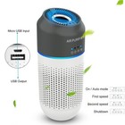 Smart Air Purifier Fresheners Deodorizer Negative lon Generator For Car Truck US