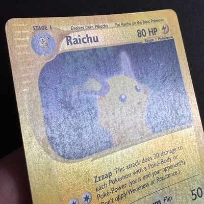 RAICHU 27/144 - Reverse Holo Rare - Pokemon TCG - Skyridge