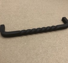 Emtek 76045FB Wrought Steel 6” C-C San Carlos Fixed Pull