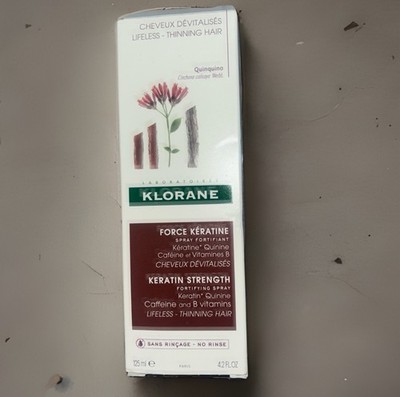 KLORANE KERATIN STRENGTH FORTIFYING SPRAY FOR THINNNG HAIR 4.2 OZ - STILL IN BOX