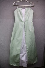 Alfred Angelo Beaded Satin Evening Maxi Dress-16-Prom-Mother of the Bride-Event