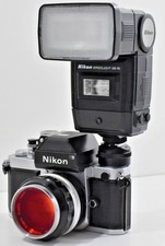 Nikon Speedlight SB-16 Shoe Mount Flash REF SS104 4 X NEW BATTERIES INCLUDED