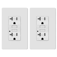 GFCI Outlet 20A, TR Tamper-Resistant GFI Receptacle with LED Indicator, 20Amp...