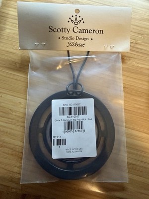 Scotty Cameron Circle T Aluminum Bag Tag | eBay