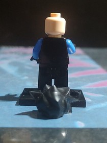 LEGO 2006 D.C Batman I Nightwing Minifigure & Bike! Bat015 7785 Arkham Asylum