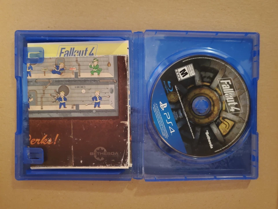 Fallout 4 (PS4, PlayStation 4)  Complete with Poster - Image 2 of 2